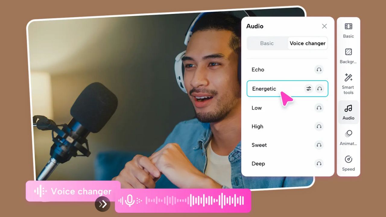 Create Fun Pranks and Podcasts with Pippit's Free AI Voice Changer